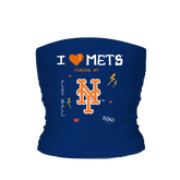 New York Mets I Heart Mets Tube Top - Tiny Turnip