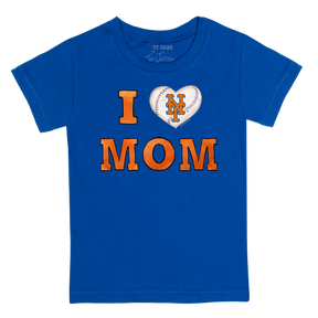 New York Mets I Love Mom Tee Shirt