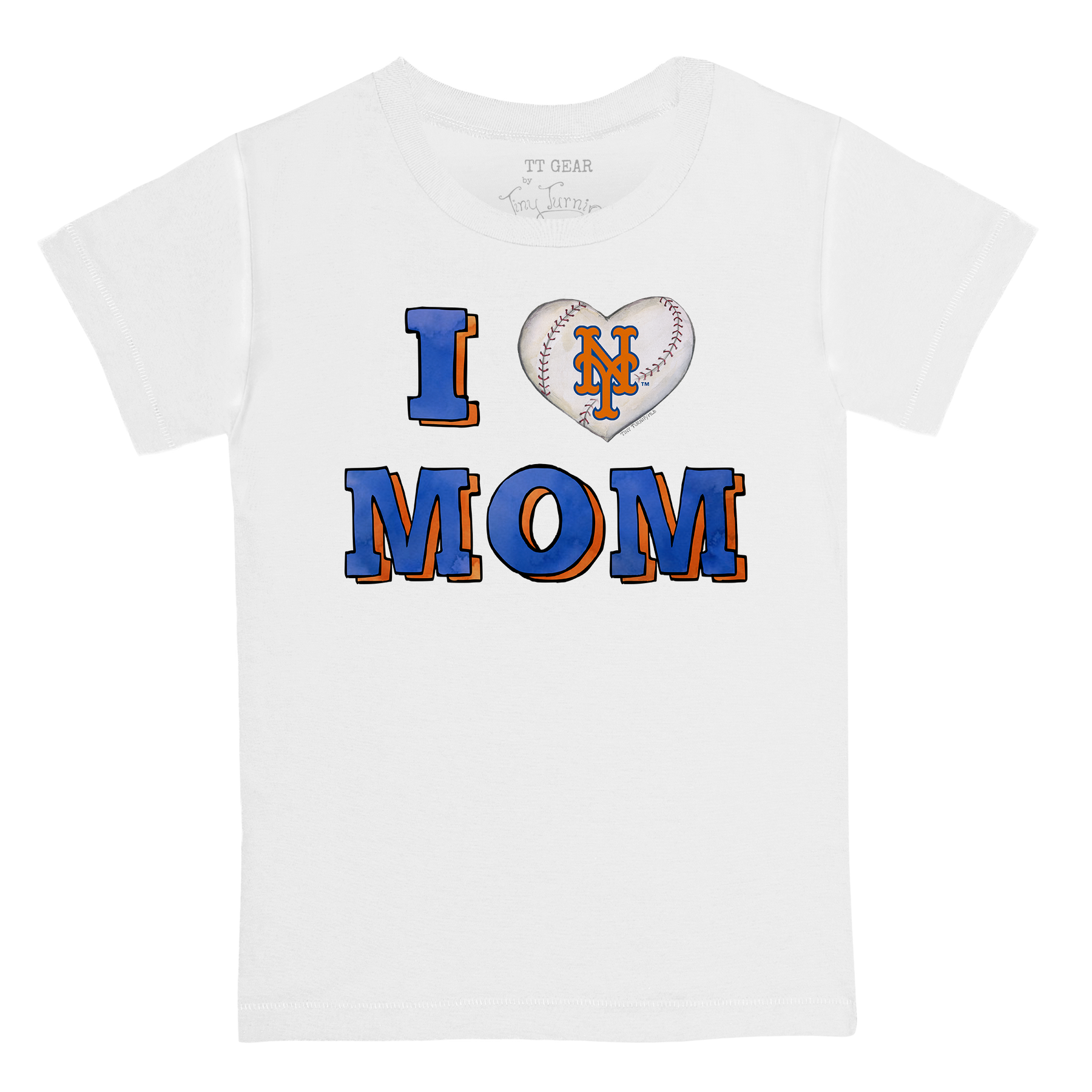 New York Mets I Love Mom Tee Shirt