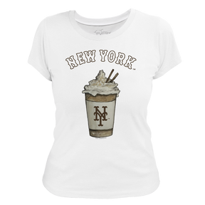 New York Mets Latte Women's Tee Shirt