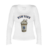 New York Mets Latte Legend Long Sleeve