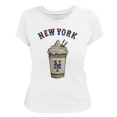 New York Mets Latte Women's Tee Shirt