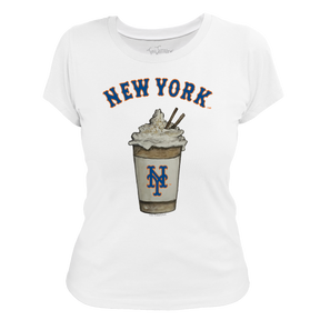 New York Mets Latte Women's Tee Shirt
