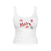 New York Mets Lipstick Emmy Tank