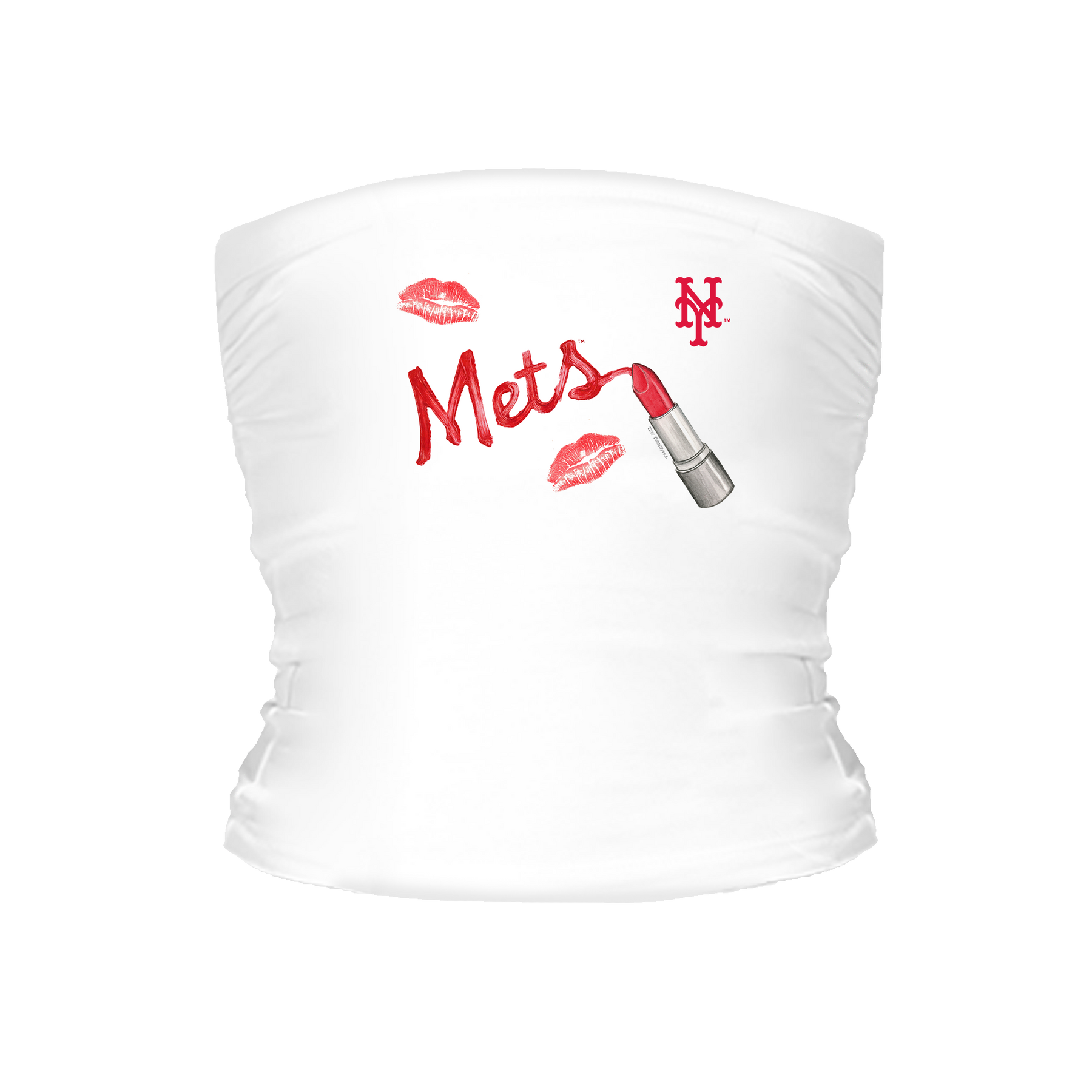 New York Mets Lipstick Tube Top - Tiny Turnip
