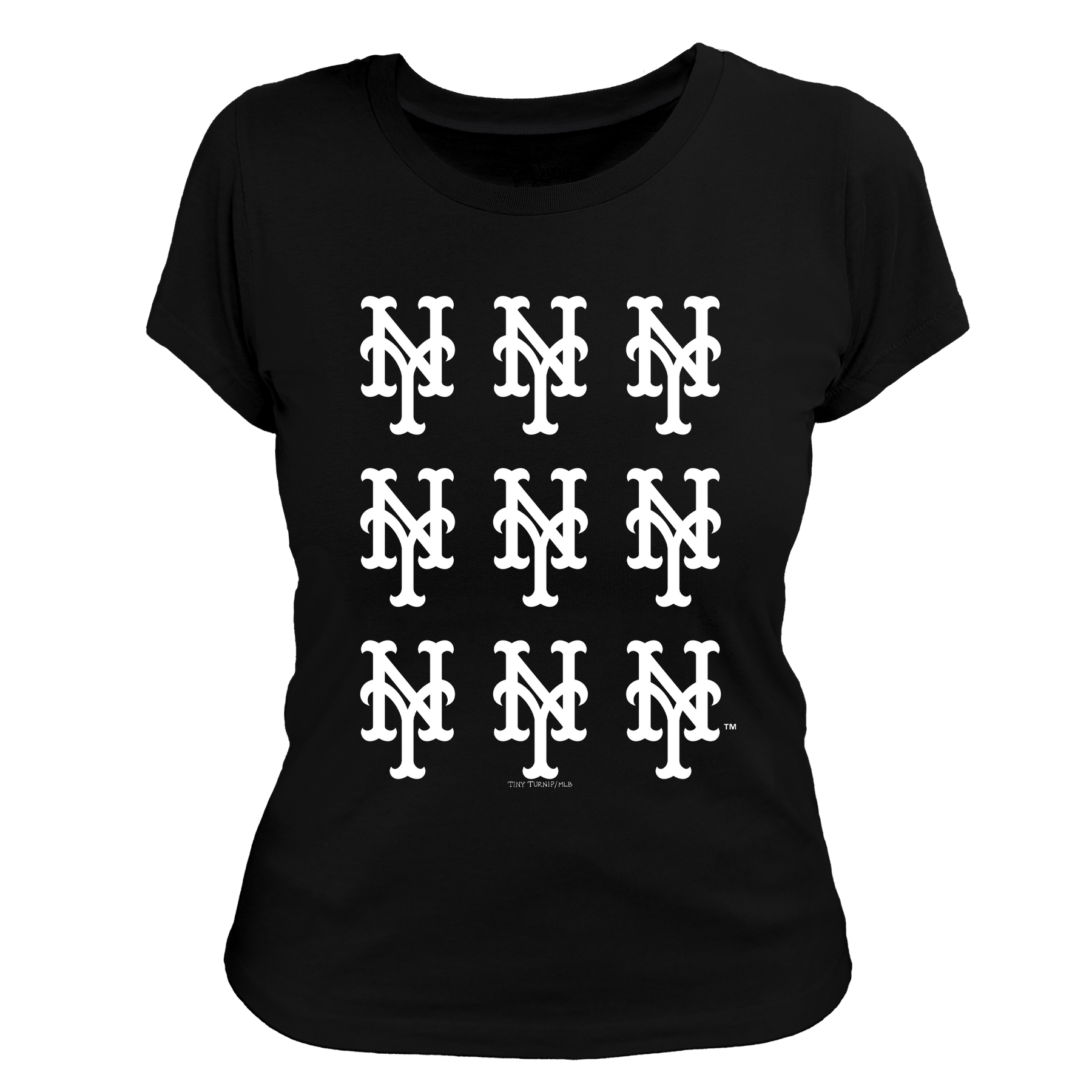 New York Mets Logo Grid Tee Shirt