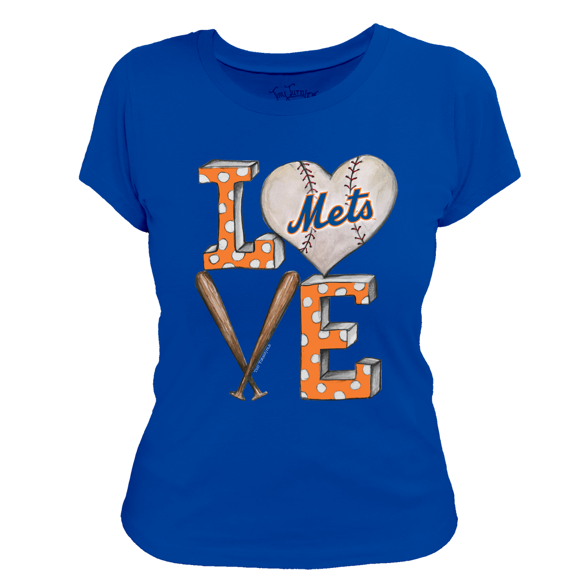 New York Mets Baseball LOVE Tee Shirt