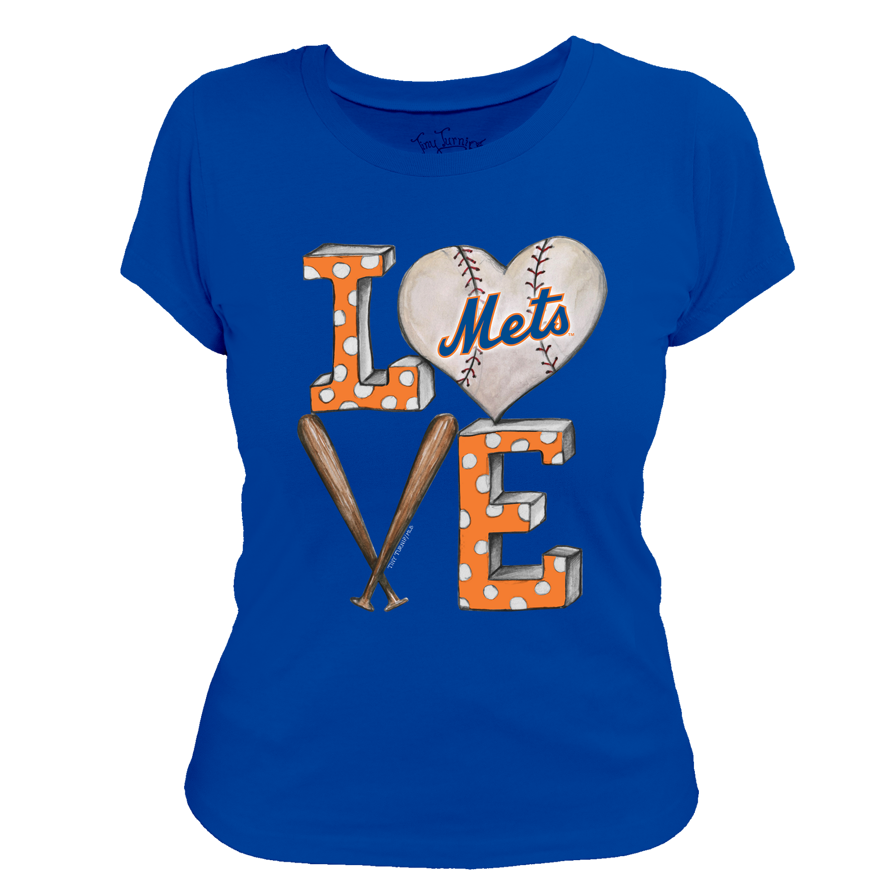 New York Mets Baseball LOVE Tee Shirt