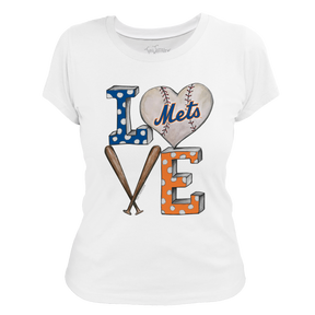 New York Mets Baseball LOVE Tee Shirt