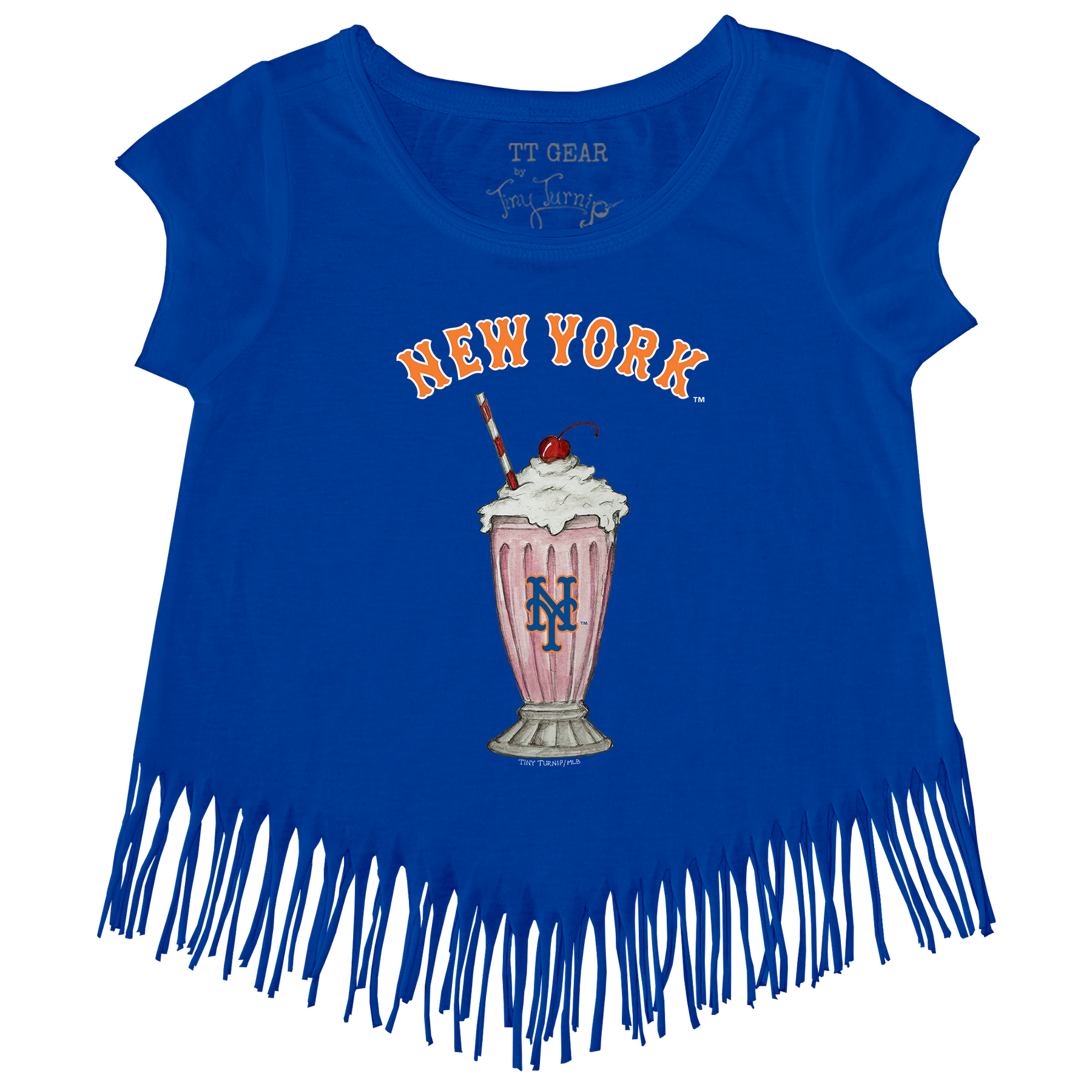 New York Mets Milkshake Fringe Tee
