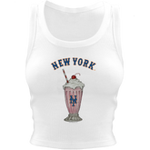 New York Mets Milkshake Crop Tank