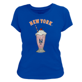 New York Mets Milkshake Women's Tee Shirt