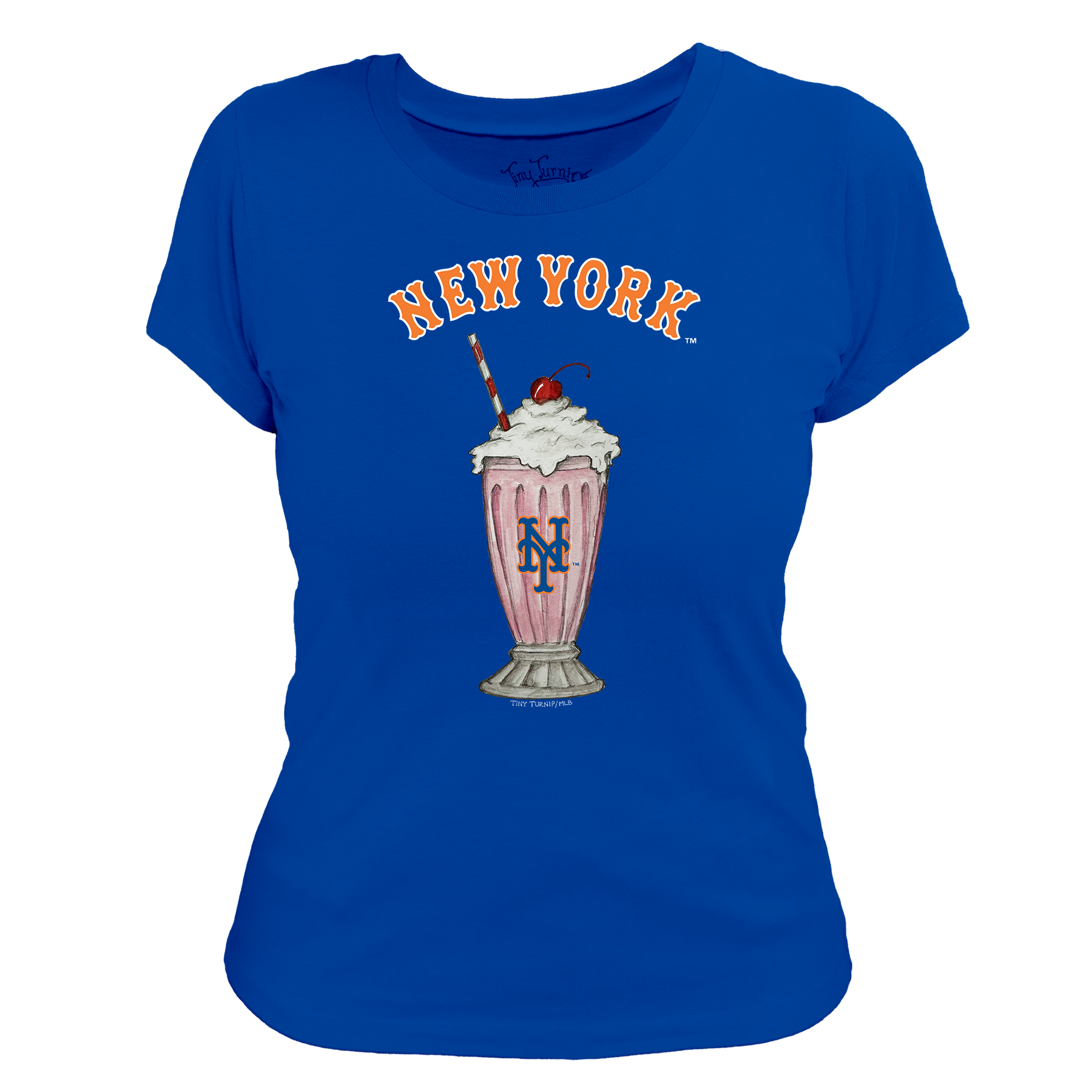 New York Mets Milkshake Women's Tee Shirt