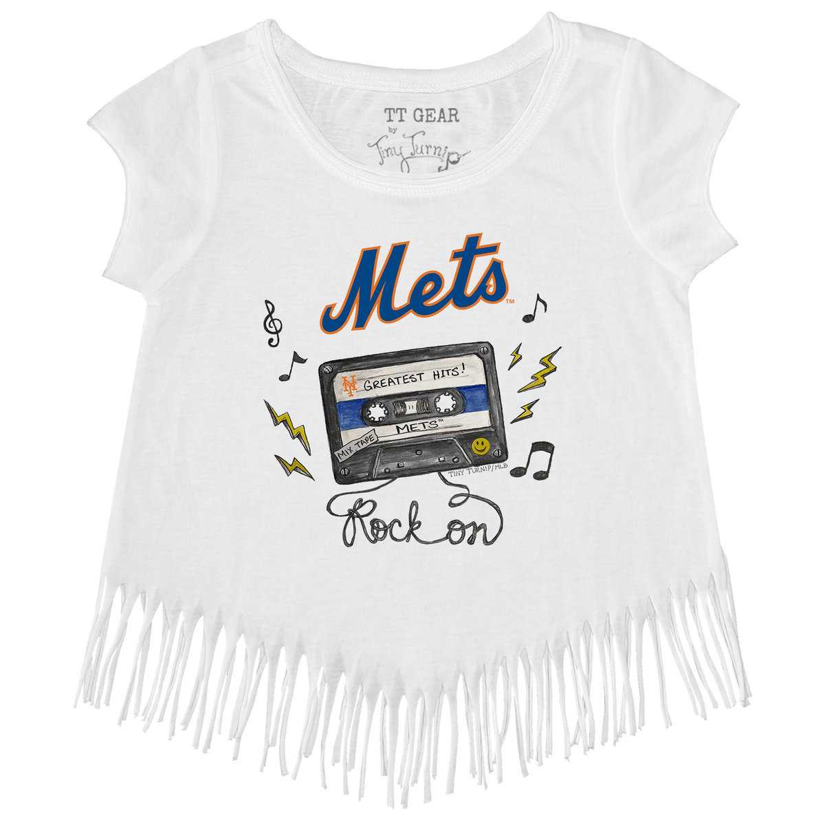 New York Mets Mixtape Fringe Tee