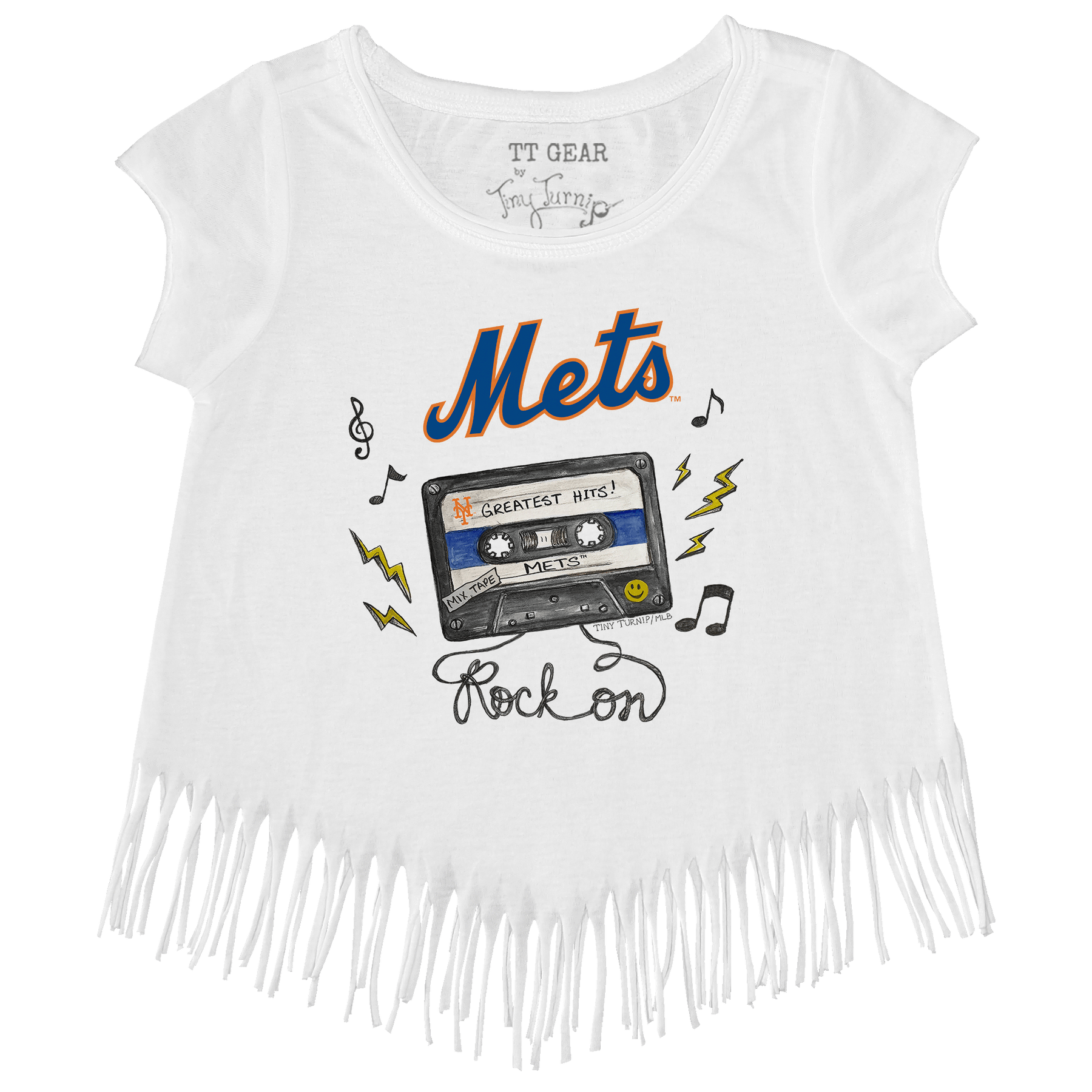 New York Mets Mixtape Fringe Tee
