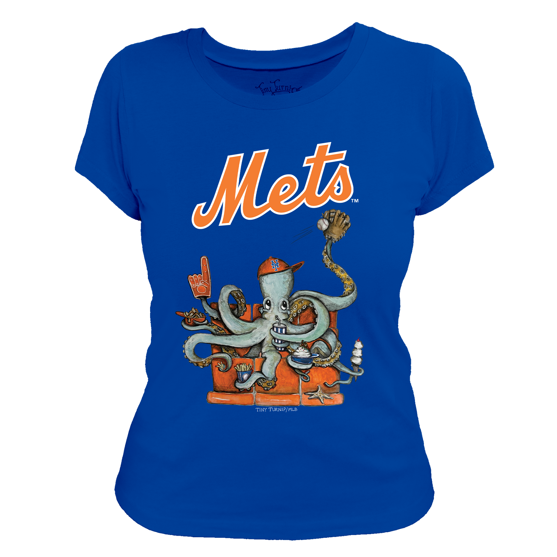 New York Mets Octopus Tee Shirt