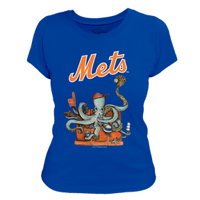 New York Mets Octopus Tee Shirt