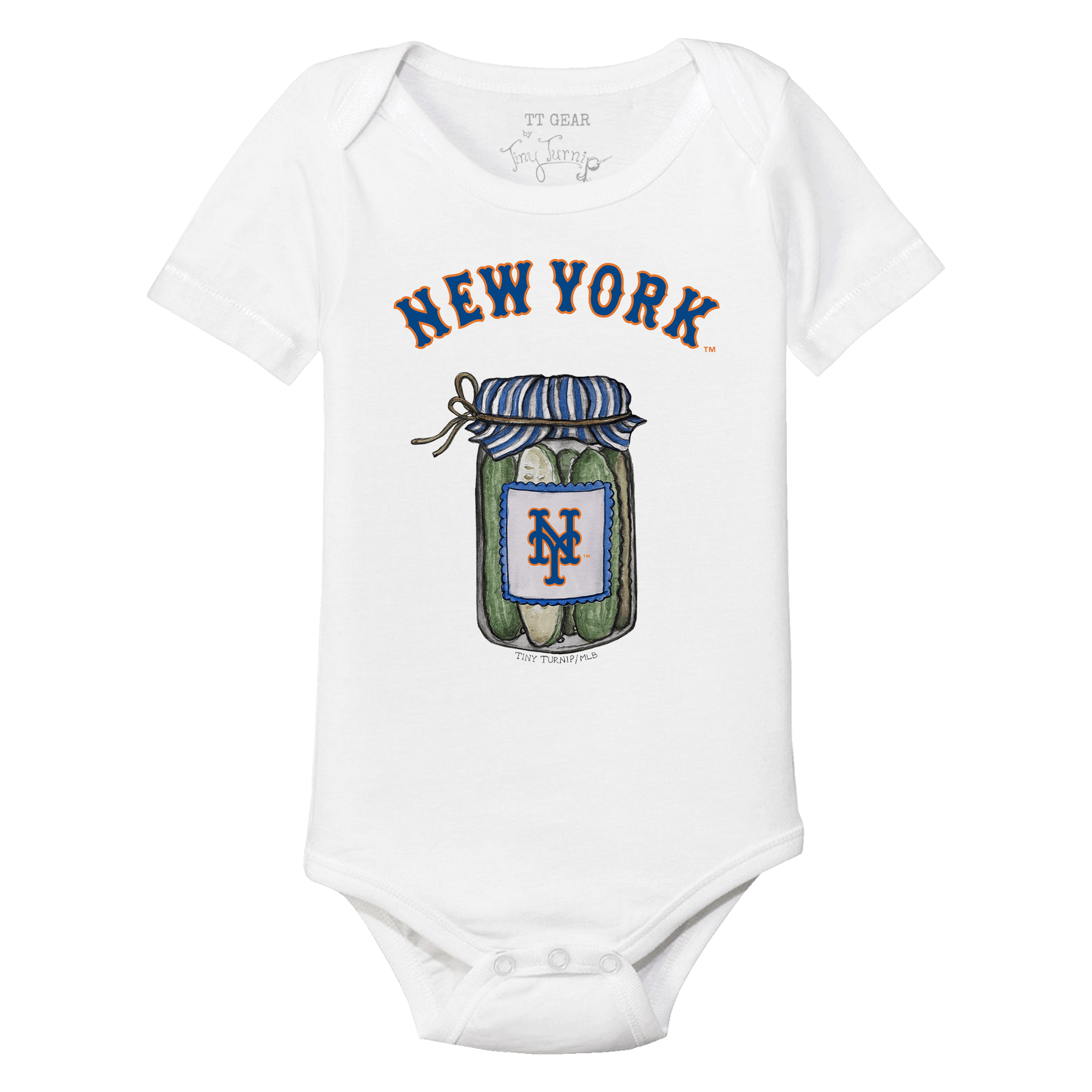 New York Mets Pickle Jar Short Sleeve Snapper
