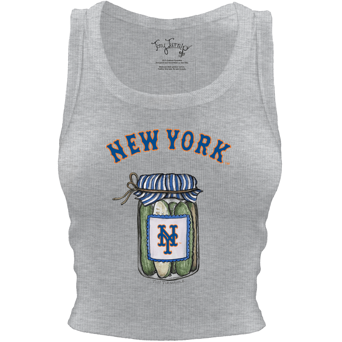 New York Mets Pickle Jar Crop Tank