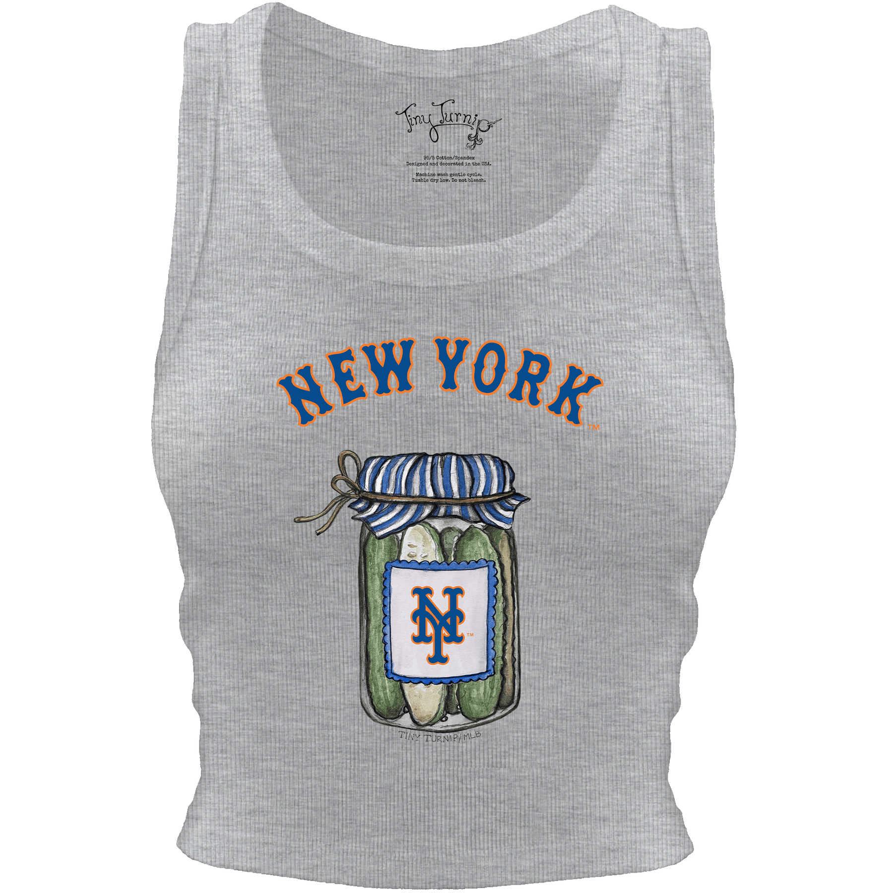 New York Mets Pickle Jar Crop Tank