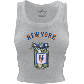 New York Mets Pickle Jar Crop Tank