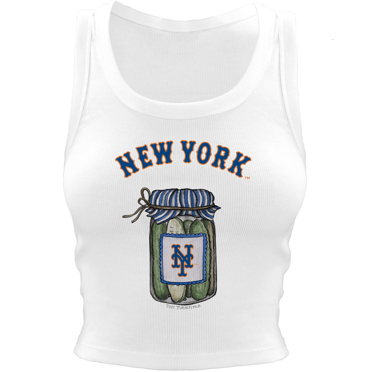 New York Mets Pickle Jar Crop Tank