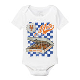 New York Mets Pizza Short Sleeve Snapper