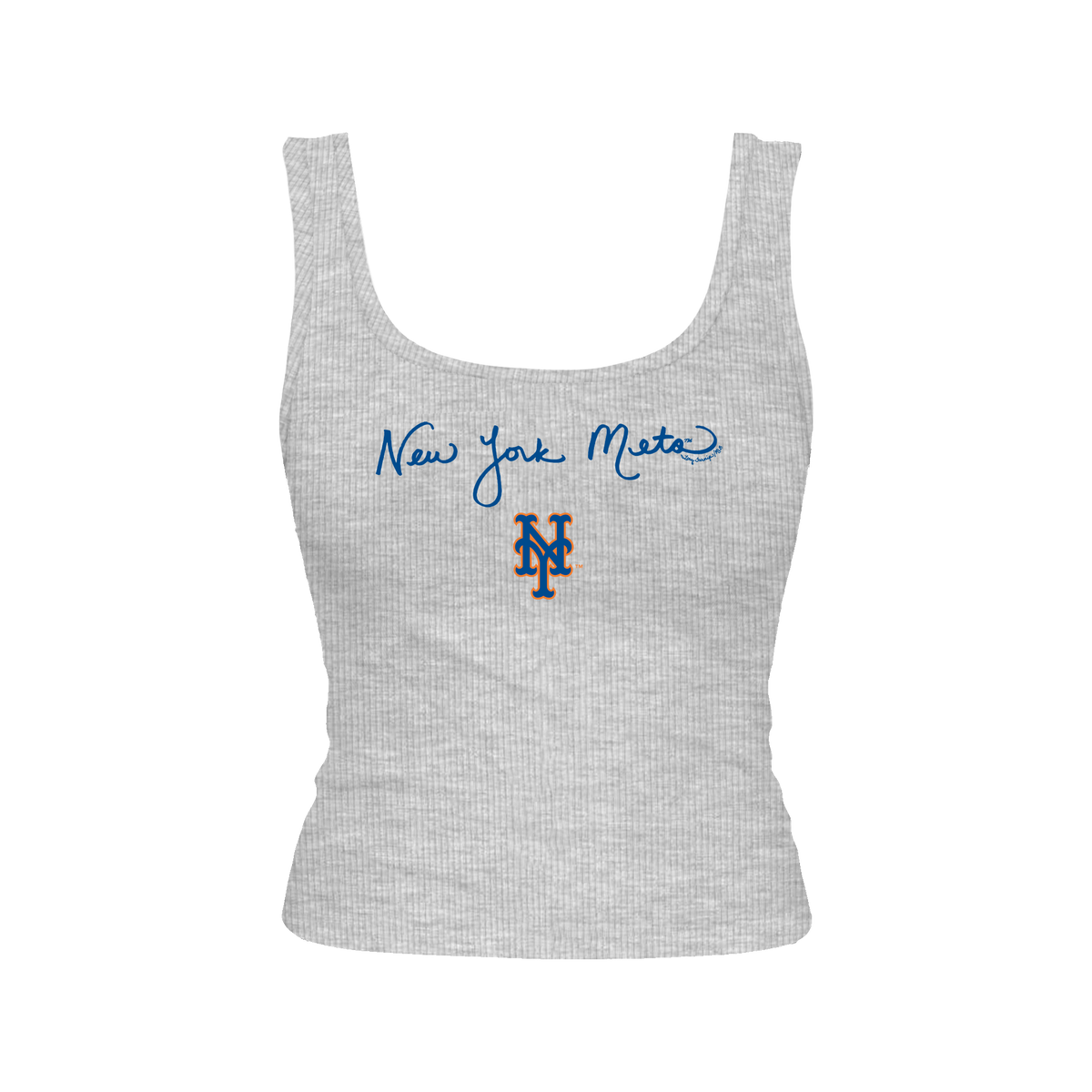 New York Mets Logo Script Emmy Tank