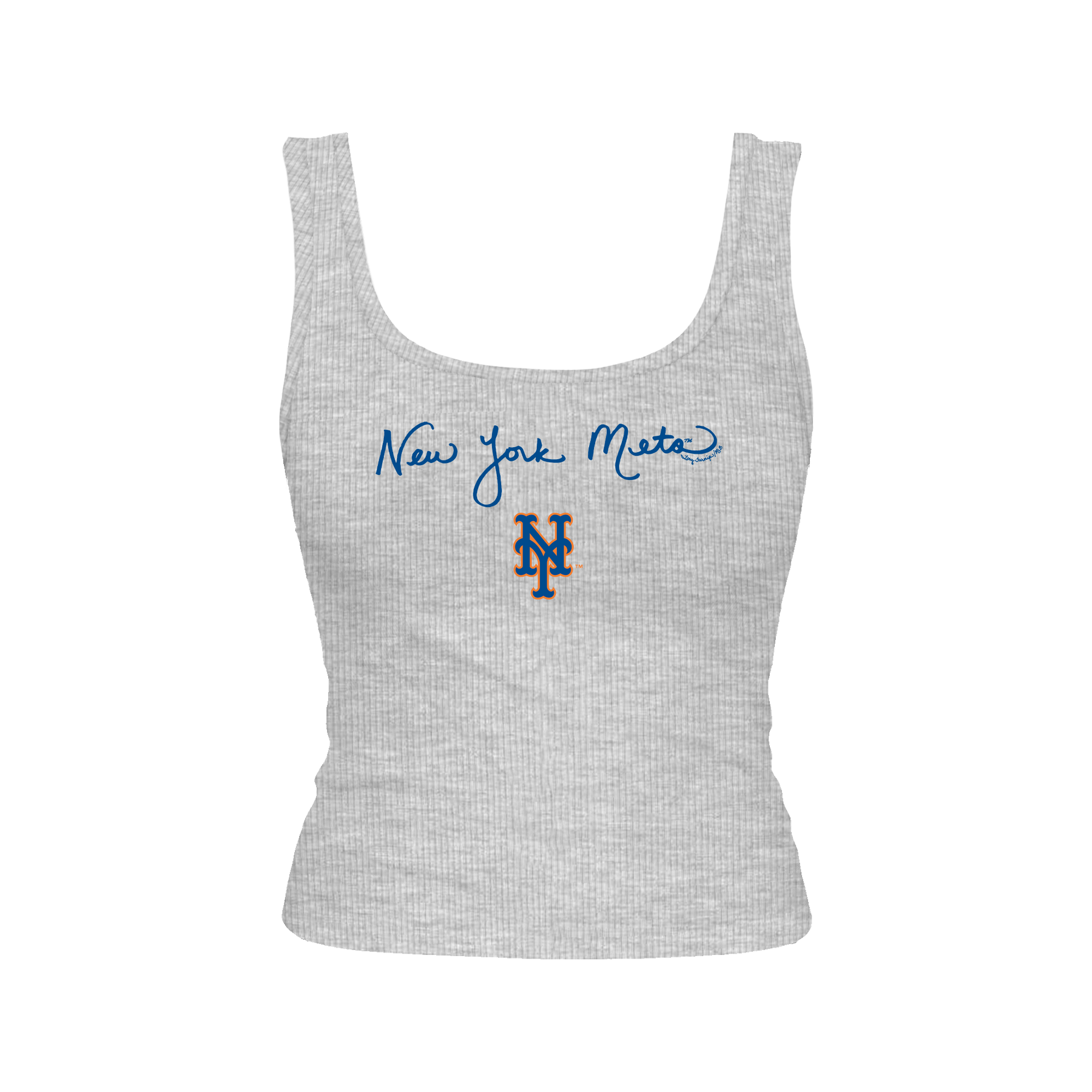 New York Mets Logo Script Emmy Tank