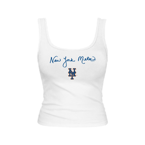 New York Mets Logo Script Emmy Tank