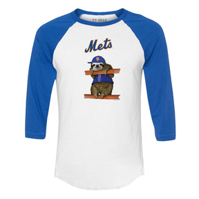 New York Mets Sloth 3/4 Royal Blue Sleeve Raglan