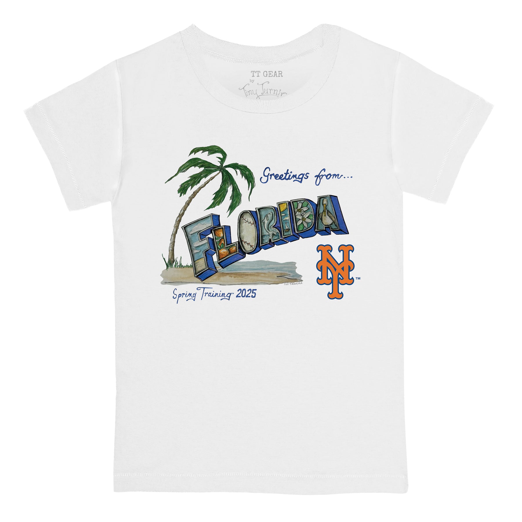 New York Mets Spring Training 2025 Tee Shirt