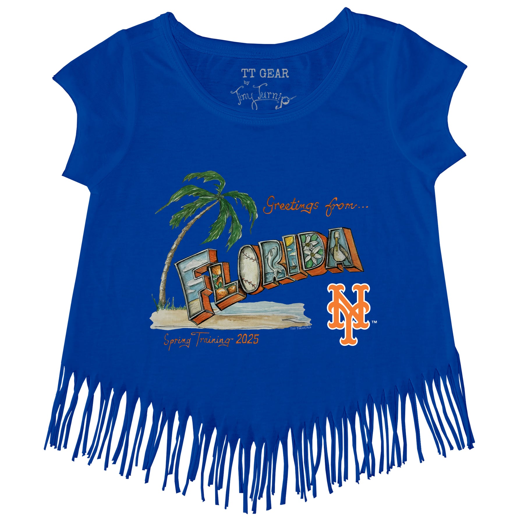 New York Mets Spring Training 2025 Fringe Tee