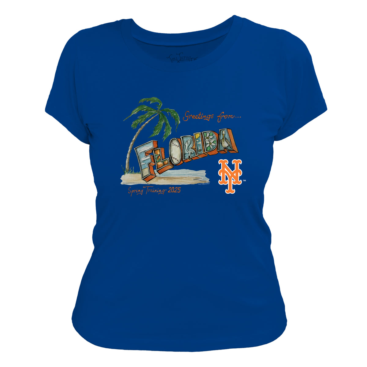 New York Mets Spring Training 2025 Tee Shirt