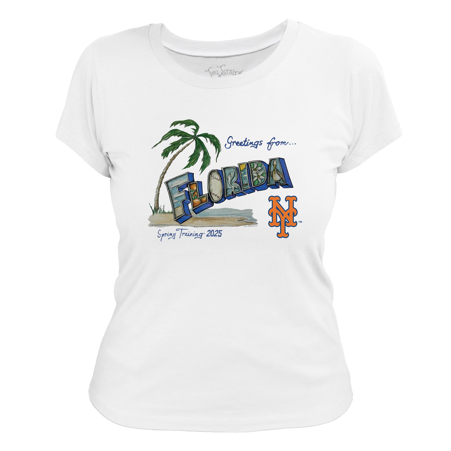 New York Mets Spring Training 2025 Tee Shirt