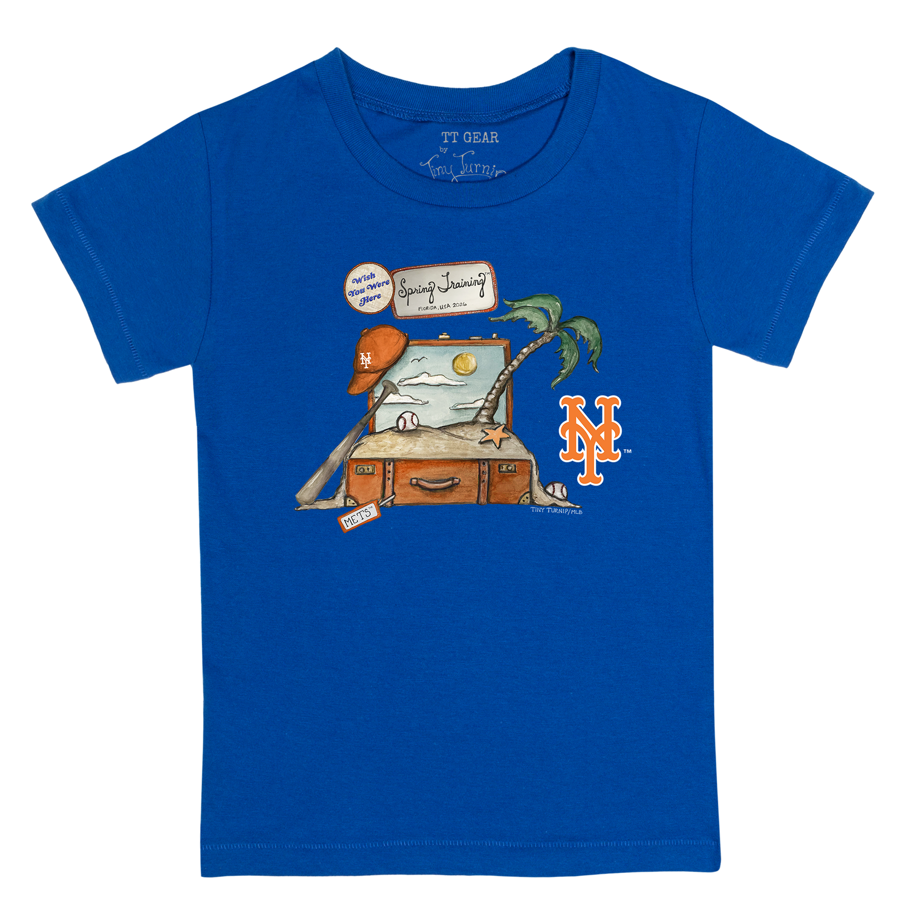New York Mets Spring Training 2026 Kid's Tee Shirt - Tiny Turnip
