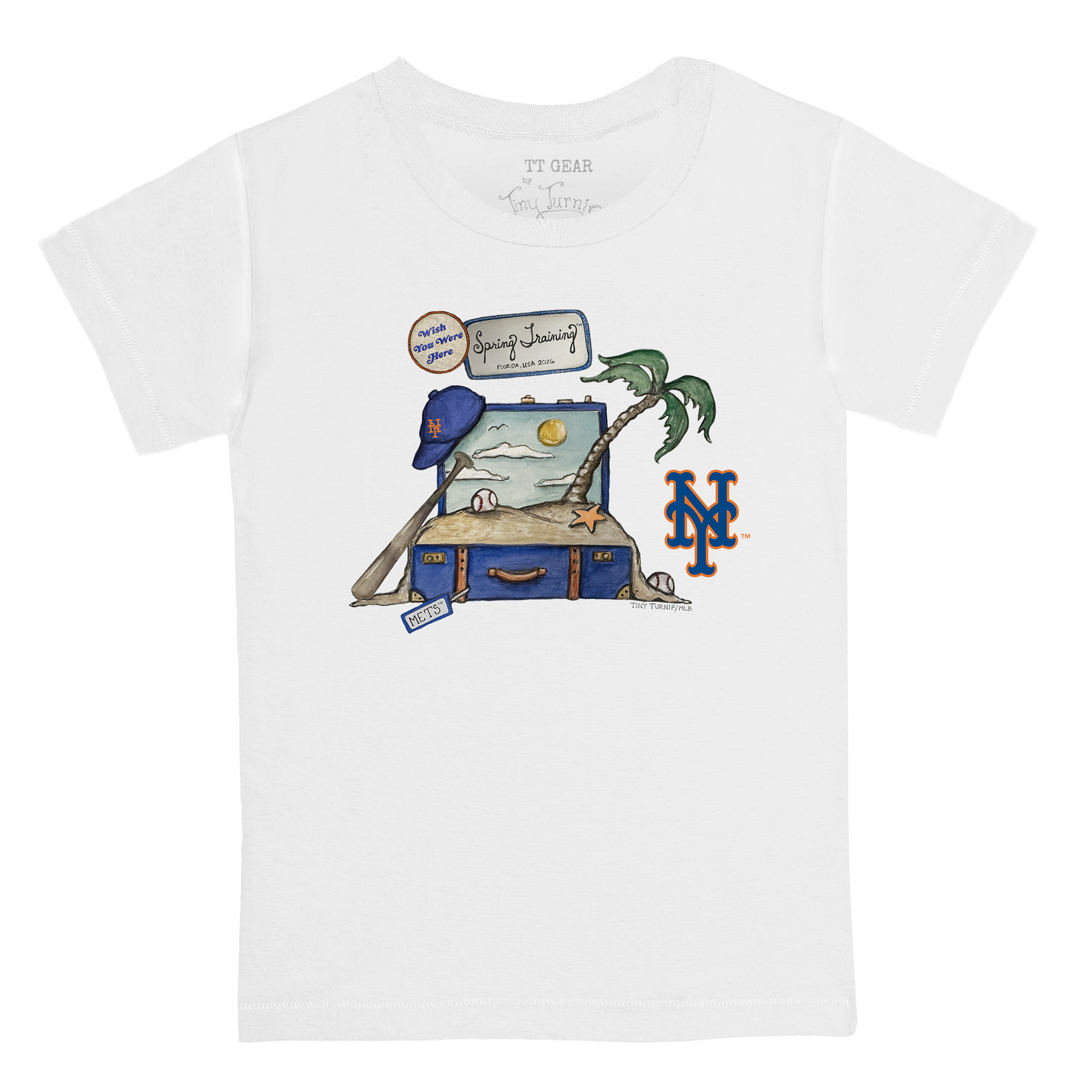 New York Mets Spring Training 2026 Kid's Tee Shirt - Tiny Turnip