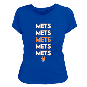 New York Mets Stacked Tee Shirt