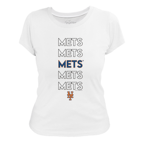 New York Mets Stacked Tee Shirt