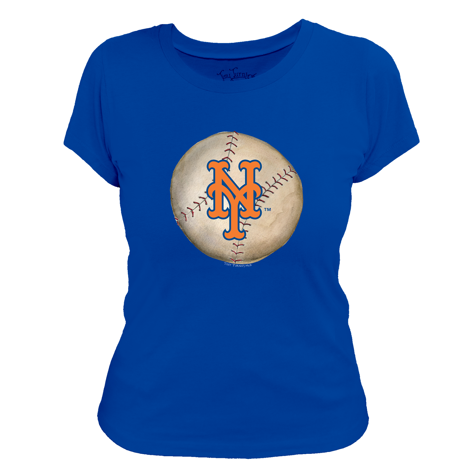 New York Mets Stitched Baseball Tee Shirt