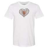New York Mets Stitched Heart Unisex Tee Shirt - Tiny Turnip