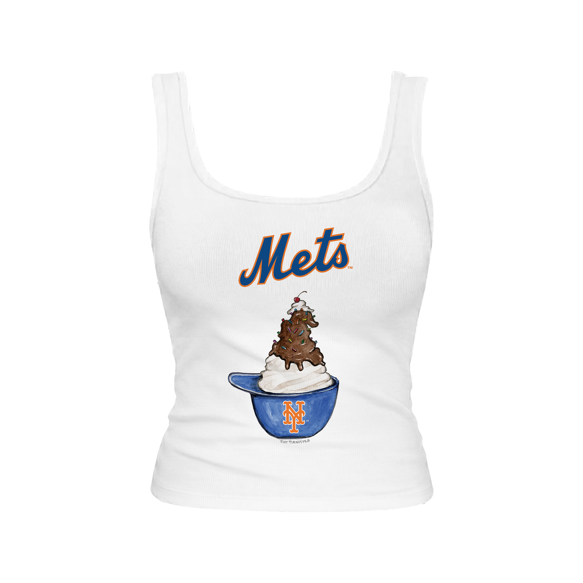 New York Mets Sundae Helmet Emmy Tank