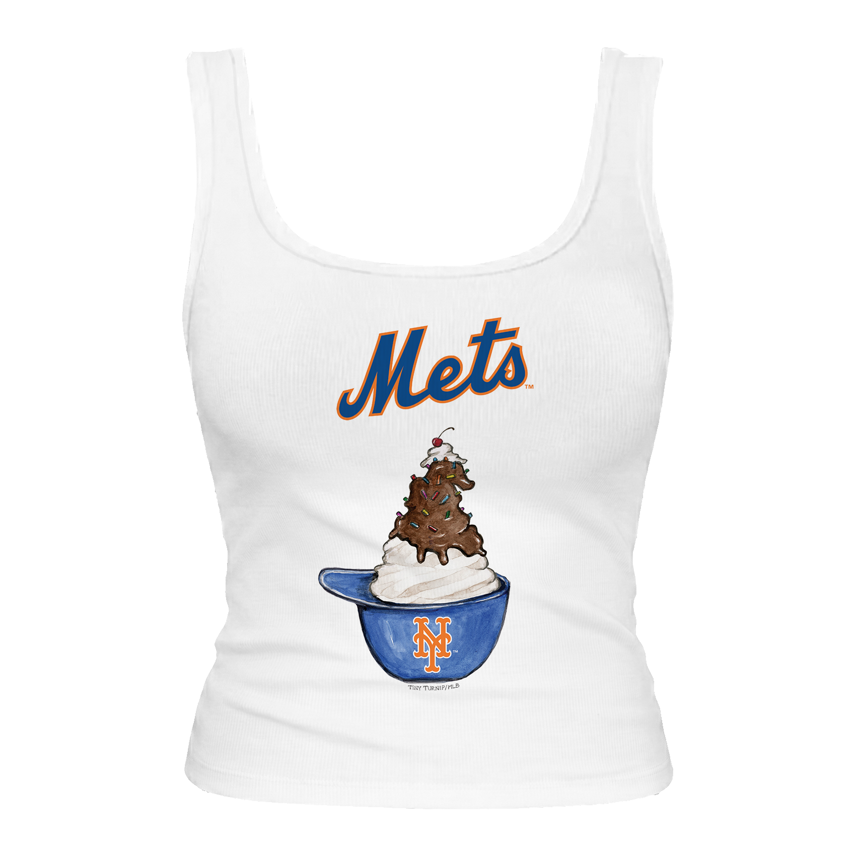 New York Mets Sundae Helmet Emmy Tank