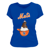 New York Mets Sundae Helmet Women's Tee Shirt