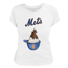 New York Mets Sundae Helmet Women's Tee Shirt