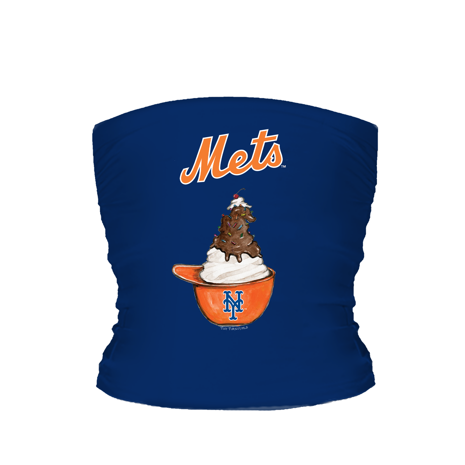 New York Mets Sundae Helmet Tube Top - Tiny Turnip