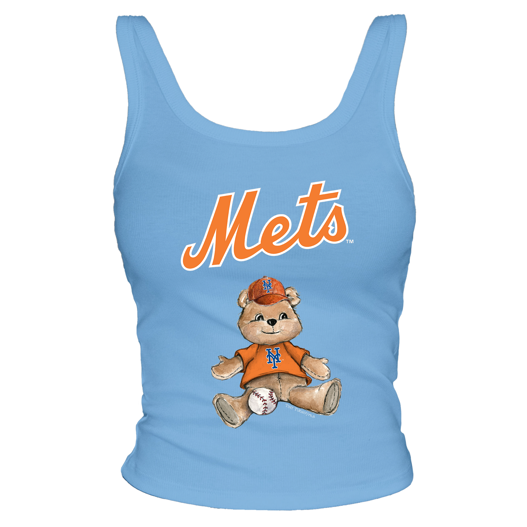 New York Mets Teddy Ribbed Tank