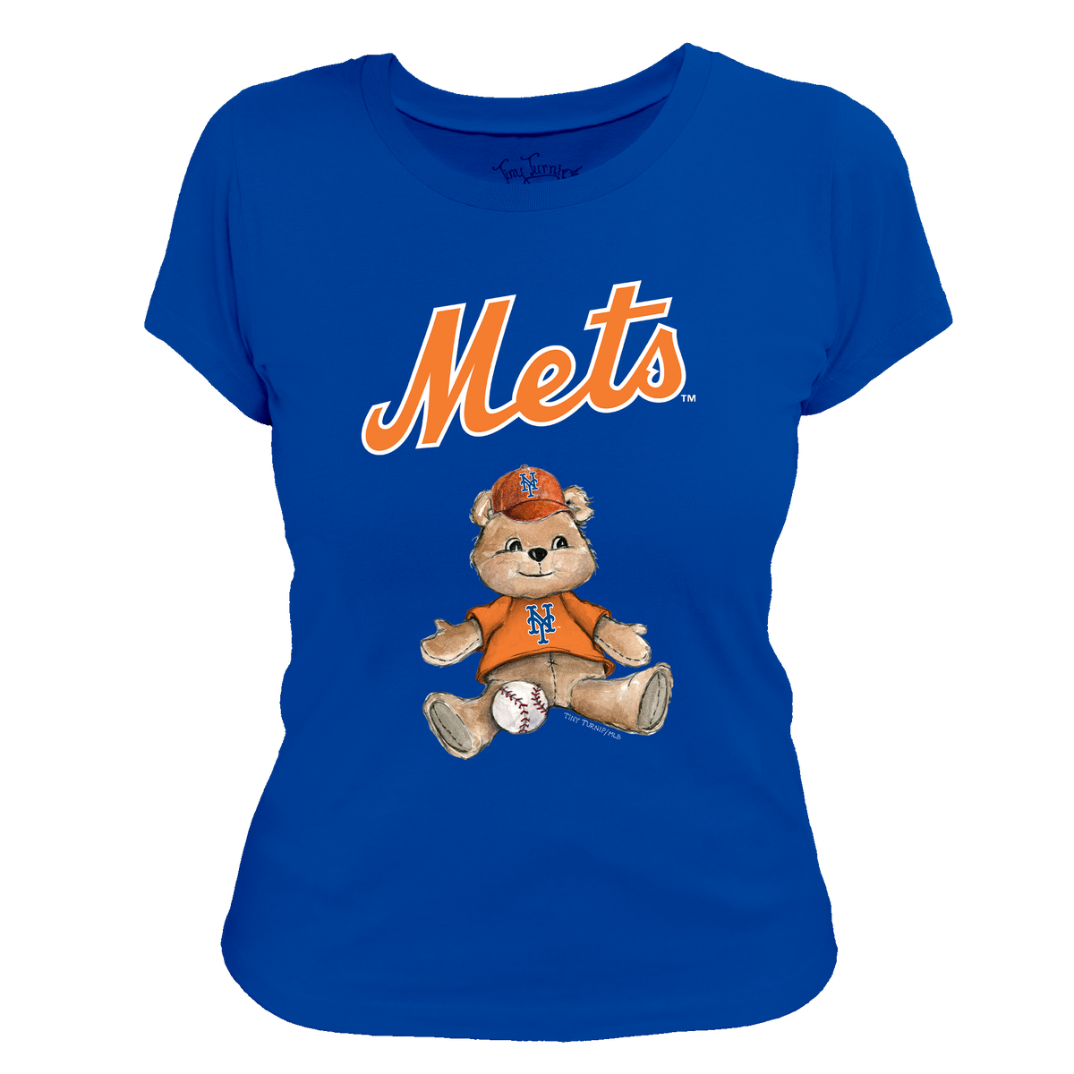New York Mets Boy Teddy Women's Tee Shirt