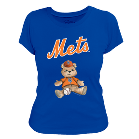 New York Mets Boy Teddy Women's Tee Shirt