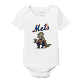 New York Mets Triceratops Short Sleeve Snapper